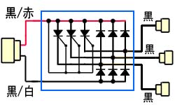 レギュレータの回路図