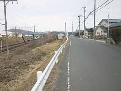 上川内駅あたり